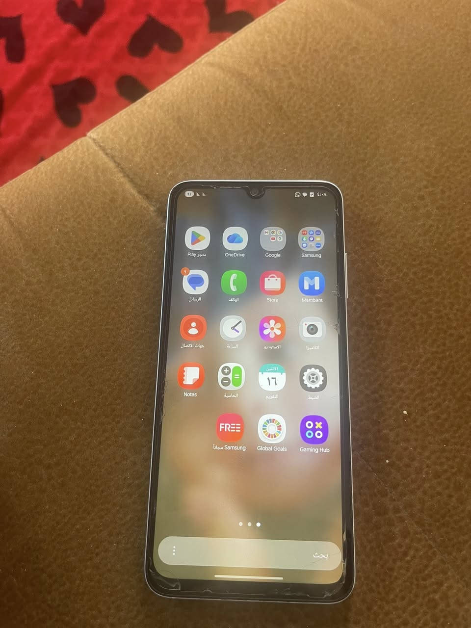 سلام عليكم جيهاز كلشي مابي البيع جيهاز اني مستخدمه وحلو دبل سيمكرت ذاكره 128 دبل سيمكرت السعر 100قفل جيهاز اسمه موجود الزكه مكسوره 
***********
