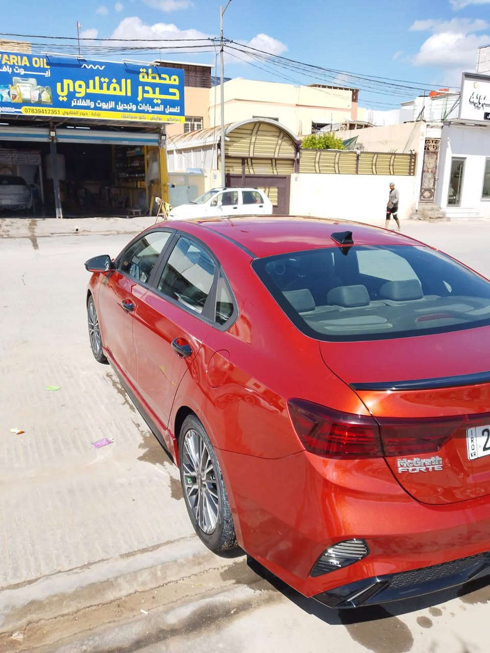 سلام عليكم
للبيع كيا فورتي جيتي لاين
مديل 2023 لون مشمشي
ماشيه 72.000 قابل للزياده
مكينه 2000 دوش 
كيرAt. نمر6
فول رادار امامي خلفي جانبي 
تحديد مسار مثبت سرعه 
اوتو هولد 
بصمه بيبان وتشغيل 
كشنات قطعتين
فتحة سقف جيتي لاين السياره 
رقمها اربيل الجديد معروضه 145 وبيها مجال وارد امريكي وصور الحادث بل منشور
تواصل واتساب ***********
