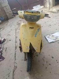 دراجة فراشة كرستال • كفر أمامي مكسور • شغّالة