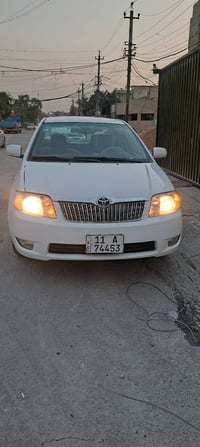 كورلا موديل 2007 رقم بغداد سيارة علة وضع الشركة ماشية 13 الف 077165756...