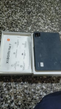 ايباد شاومي 7 ذاكرة 256 كيكا بايت عشوائية 8 نظافة 100 كارتونة وحافظة ا...