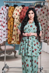 تراك نسائي • خامة كريشة • مقاسات L-3XL
