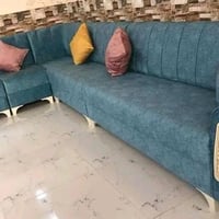 ديوان ١٠ مقاعد • قماش قديفه • ضمان سنه