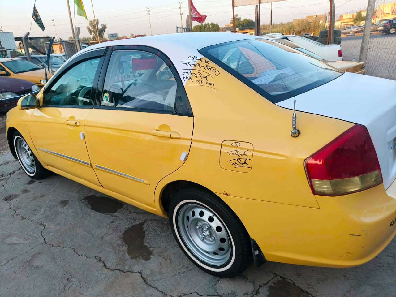 سلام عليكم مرخصه صاحب لكروب
سيراتو موديل ٧ جاهزه للخير 
كير مكينه حداديه تخم تاير ابو خط 
كير فول اوتو 
سياره مابيه نقص بكد الاصبع عده تبريد 
مكينه ١٦٠٠ انسه الادوانز ولصرف 
رقم ذي قار مداور ثاني يوم 
سنويه ٢٨ 
مصفره هيئه غرمات 
مالكه يمي بلحله مداور ثاني يوم 
مصبوغه جديد سياره 
كفاله من كلبه او كص 
شاشه وسماعت تخم كامل 
سياره شغل وطلع وين ميعجبك 
مكاني حله مركز 
سعره ٥٥ وبيه مجال حك جيه 
رقمي ***********
