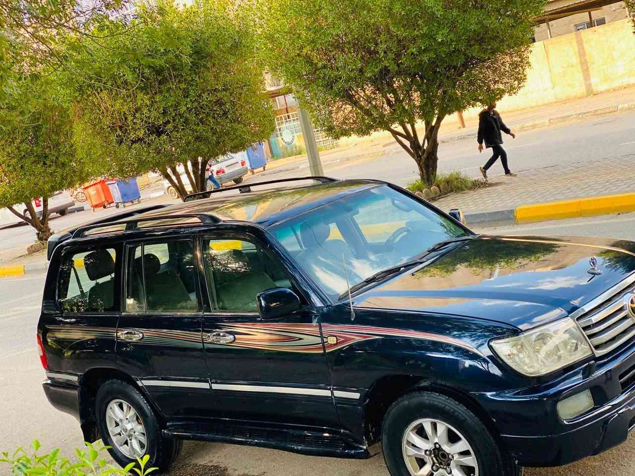 لا ندكروز موديل 2000محدثه 7خليجي سعر 108 سياره جديده وجاهزه مكفوله كفاله عامه من الضربه وتبديل مصبوقه جمالي فقط بدون دواخل مواصفات دفع رباعي  شاشه كبيره كامره كشنات كهربائي تدفه تبريد  غرفه جيده 7راكب حاديه جديده ١٠٠ب١٠٠ تخم تاير تبريد ثلج دبل تانكي محرك وكير مكفولات مكان السياره كربلاء المقدسة الستفسار اكثر تصال *********** كربلاء, العراق
