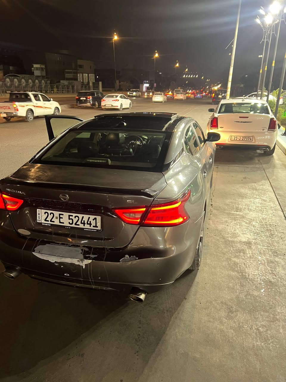 للبيع نيسان مكزيمه امريكي حادثه قبق جنطه وشبر من الجاملغ الخلفي وشبر من الجاملغ المامي شماليه باسمي العنوان بغداد البلديات الرقم ***********
