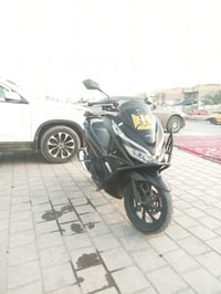 شباب سلام عليكم درجة بي سي اكس جيل ثالث دراجة جديدة اي نقص مابيه مكينة...