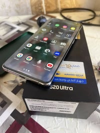سامسونج s20 الترا 5g غراض كامله مواصفاته نظافته موضحات بالصور السعر ٣٠...