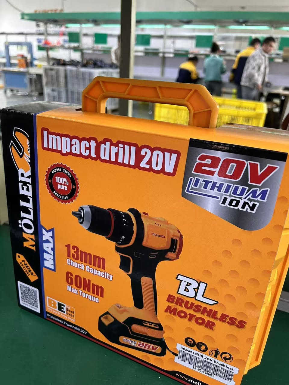 موللر 20 فولت بدون فرشاة مثقاب تأثير اللاسلكي (~60 ن·م)

المواصفات ؛

1. الجهد: 20 فولت (بطارية ليثيوم ‐ion). ￼
2. نوع المحرك: DC بدون فرشاة (كفاءة أعلى وعمر حركي أطول). ￼
3. عزم الدوران الأقصى: ~60 N·m (عزم دوران قوي للحفر/العبث). ￼
4. سرعة بدون تحميل: ~0-450 دورة في الدقيقة (منخفضة) / 0-1900 دورة في الدقيقة(عالية). ￼
5. معدل التأثير: ~0-31000 نقطة في الدقيقة (التأثيرات في الدقيقة) نطاق سرعة التحميل 0-400 / 0- 2200 دورة في الدقيقة.
6. سعة تشاك: 1.0 - 13 مم (تناسب مع الحفر القياسي / بت السائق). ￼
7. إعدادات عزم الدوران (مقابض): ~20+ 1 + 1 منصب (عزم الدوران قابل للتعديل). ￼
8. مستويات السرعة: علبة تروس 2 ‐سرعة (للدقة والقوة). ￼
9. مصباح عمل LED: مدمج لإضاءة مناطق العمل. ￼
10. حزمة البطارية: عادة 2 × 20 فولت 2.0 Ah بطاريات ليشيون مع شاحن حامل.
11. يشمل الشاحن: شاحن سريع (100 ‐240 فولت، 50/60 هرتز). ￼
12. الوزن: حوالي ~3.0 كجم مع البطاريات. ￼
13. الملحقات: قطع المثقاب وقطع السائق غالباً ما يتم تضمينها في المجموعة.
متنساش 010 20304534


**إذا كنت صاحب هذا الإعلان وتريد حذفه لأي سبب، رجاءا أرسل رسالة إلى الدعم الفني**