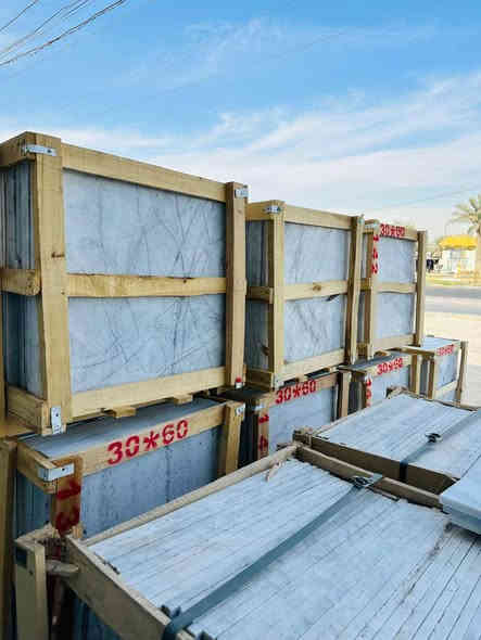 #_تحيه_طيبه_زبائننا_الكرام 
⚫ نعلن عن تجهيز مثال للرخام#_المرمر الايراني ذو مواصفات عالية  الجودة 💯
⬅️ملاحظة يوجد خدمة توصيل لكل المحافظات وبأسعار حسب الكميه 
⬅️النوع مرمر ايراني نيريز درجه  
⚫ السمك -18/ سم والقياس 30*60 
🟢سارعو بالحجز قبل نفاذالكميه 
⚫ مستعدون لتجهيز المشاريع الحكومية والأهلية والمكاتب في جميع المحافظات وبأسعار الجمله مناسبة جدا 
 السعر 💵12,500/ 

العنوان كربلاء طريق النجف عمود 1210 معرض كربلاء المقدسة 
للحجز والاستفسار مراسلة الصفحة أو الاتصال على الارقام***********او***********
@ معرض كربلاء المقدسة للمرمر والبورسلين والبايات 
بأدارة - مثال للرخام
