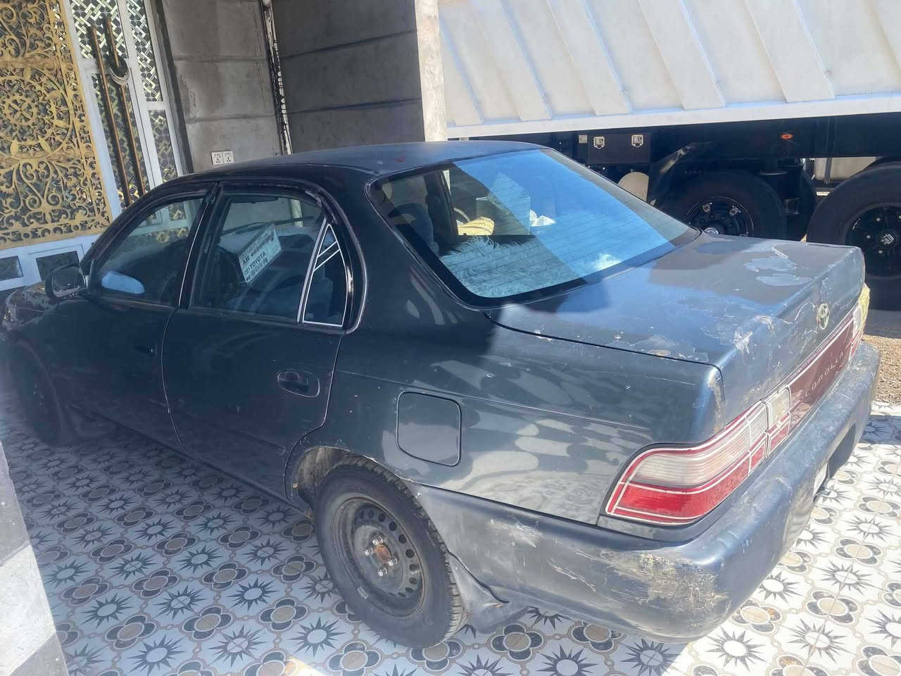 السلام عليكم للبيع كورولا موديل 94 نضافته مثل ماموضح بل الصور كير محرك خير من الله رقم بغداد باسمي تحويل مباشر للاستفسار ***********
