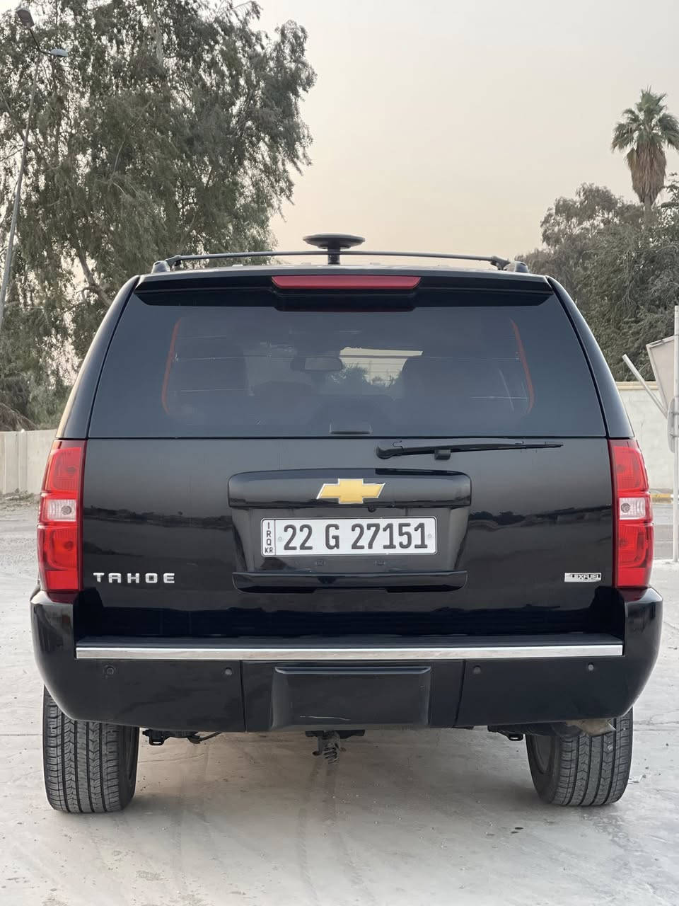 السلام عليكم
تاهو (2012) اصولية 
خليجية (LTZ) رقم اربيل بأسمي هزة وفحص ورقم جديد
مكفولة من الصبغ والضربة عدا الدعاميات 

المواصفات :
سلايت 
جلد 
ويل كب اصلي 20 مال LTZ 
شاشة وكاميرا 
شاشة سقف 
تبريد مركزي 3 قطع 
7 راكب 
تدفئة وتبريد بالكشنات
خزن وضعية كرسي السائق 
مري جانبية شفط واشاير بالمري 
فور ويل 
محرك 5.3 
جنطة خلفية كهرباء 
حساسات خلفية 

مكان السيارة بغداد 
السعر 237 
***********
