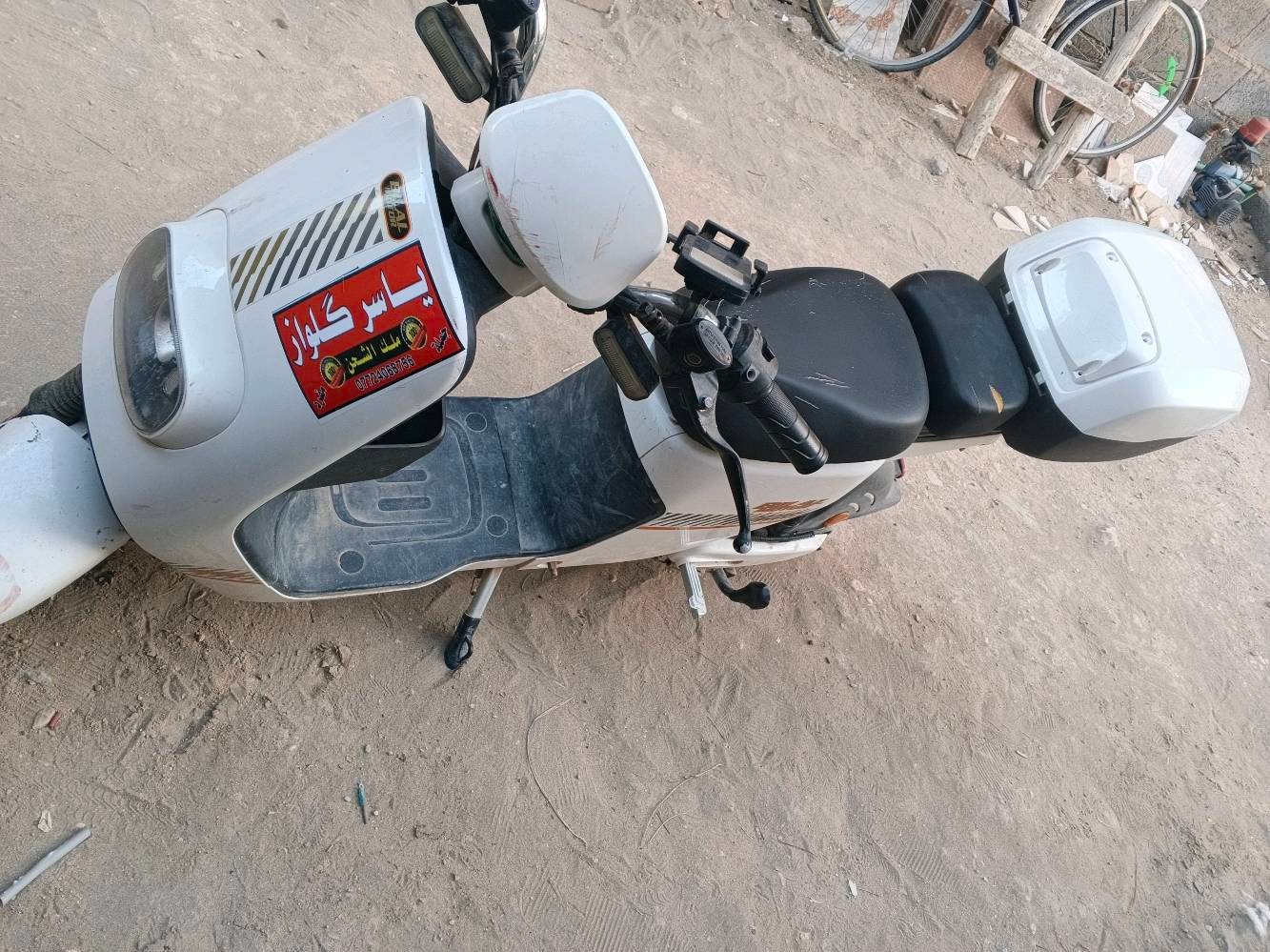 دراجة شحن مميزة للبيع عندي ظرف خاص 🚲⚡
​ملاحظة: الدراجة نظيفة جداً وبطاريات جديدة، والله شاهد مو هذا سعرها الحقيقي بس عارضها بهيج سعر ومستعجل بالبيع لأن عندي ظرف خاص ومحتاج.
​السعر: 430 ألف دينار عراقي (قفل نهايتها).
​العنوان: كربلاء المقدسة.
​للتواصل والاستفسار: *********** 📞