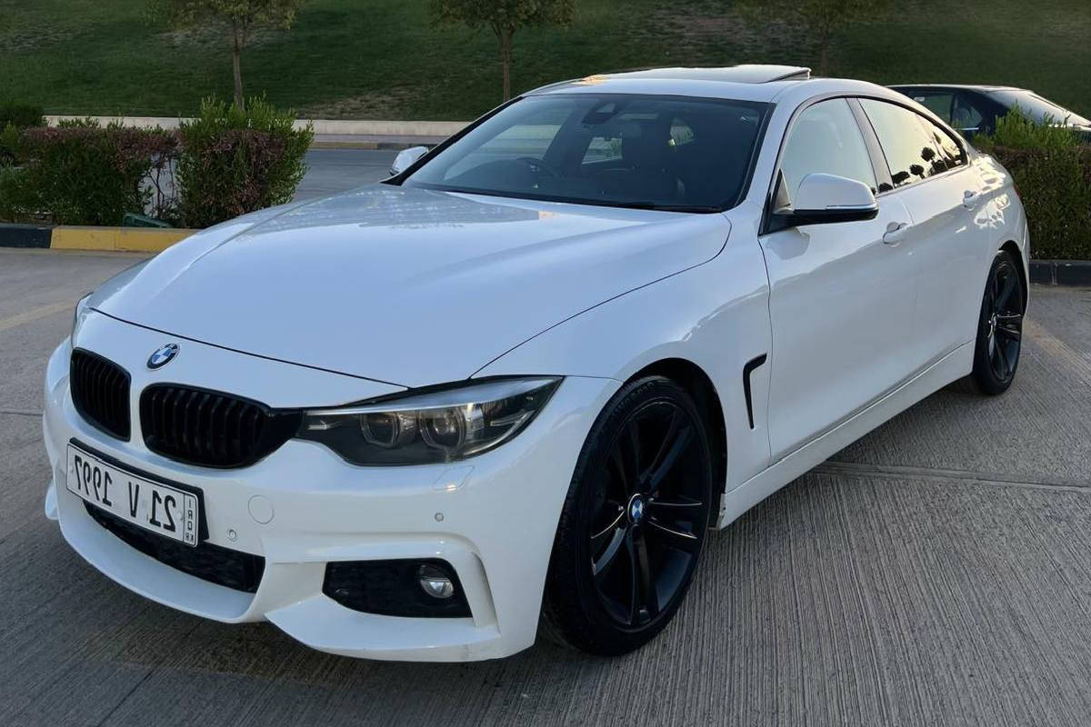 بی ئێم دەبلیو 430i Series4  2020   ‏‎فول مواصەفات
توین پاوەر تۆربو
سێ دوگمە ‏‎بەسمە ‏‎دەرگای بەسمە
‏‎دوو گوشن کارەبای و خەزن 
‏‎حساس پێش و دواوە
‏‎كوشن هیتەر ‏‎سلایت ‏‎ئاوێنە ڕادار
‏‎ئۆتۆ ستارت ستۆپ
‏‎لایتی لید پێش و دواوە
‏‎ئیمێرجنسی برێك ‏‎شاشە گەورە خەتی جادە
‏‎سوکان تەحەکم  ‏‎ئەپڵ کارپلەی

سعر : لە کۆمێنت داوای بکە ڕاستەوخۆ بۆت دێت 📥 

‏‎سندوق کارەبای
یەک پارچە بۆیاخە بێ ناوگرتن بێ ئێرباگ -
  ڕۆشنەکەی ٨٠ مایل  - سەنەوی تازەیە

ژمارەی خاوەنەکەی 
***********
