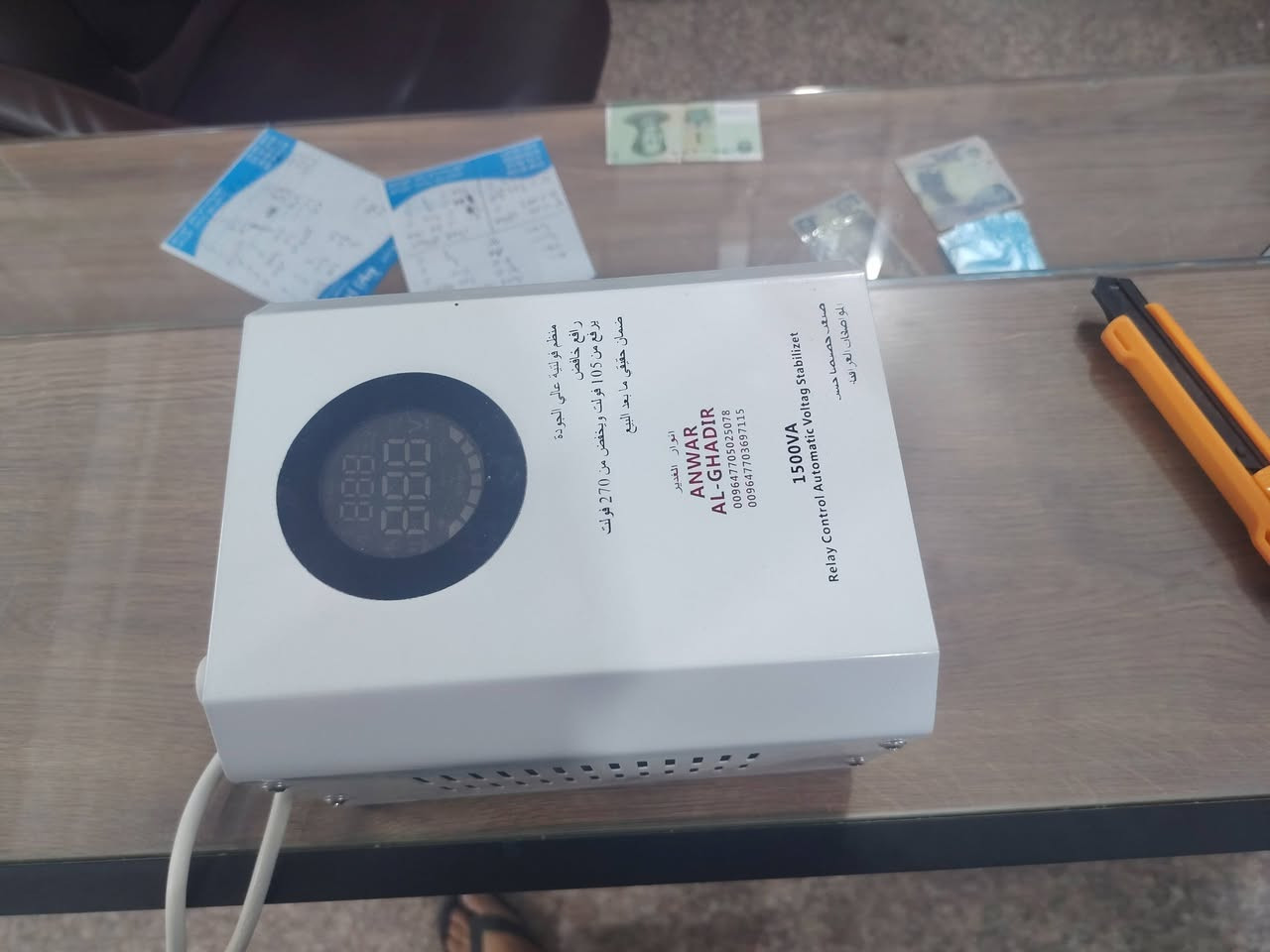 للبيع جهاز رافع فولتيه جديد ستعمال أقل سبوع اني ماخذه ب٧٥ الف اريده ب٦٠ الف
رقم الهاتف ***********
بغداد الشعب تواصل واتس فقط أو اتصال
