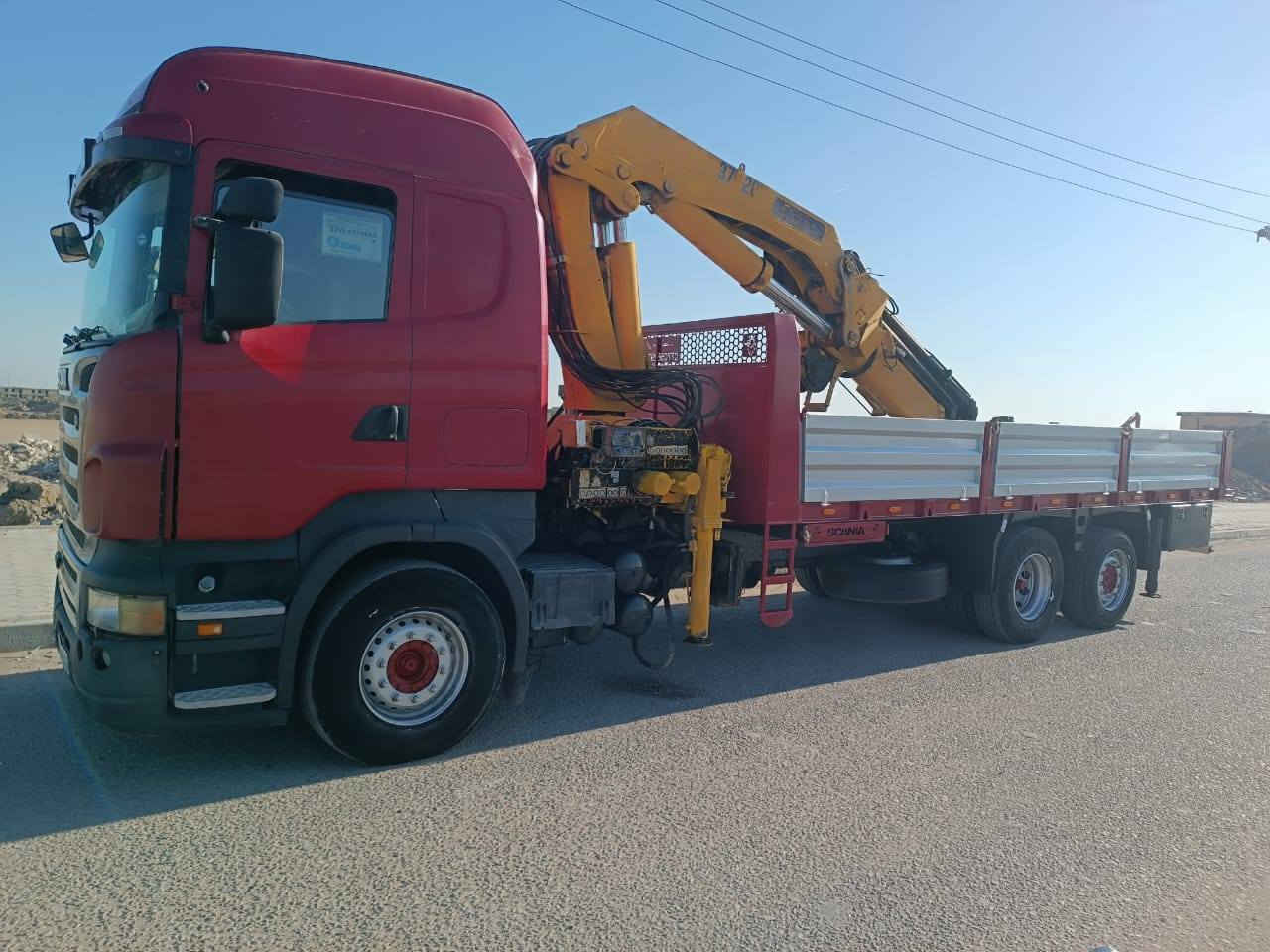 السلام عليكم سكانيا ٢٠٠٥ گير عادي رقم اسليمانيا جديد سنويه جديدة هزة جديدة كرين HMF١٤طن ريمونت كونترول موديل الكرين ٢٠٠٤ لا كسر لا فطر مكفول كرين وسيارة السيارة مكانها االبصرة *********** رجائأ السعر ٥ونص 5/50 الاف وخمسين ورقه المايشتري خل يندعيلنا بل زق واليشتري حياه الله
