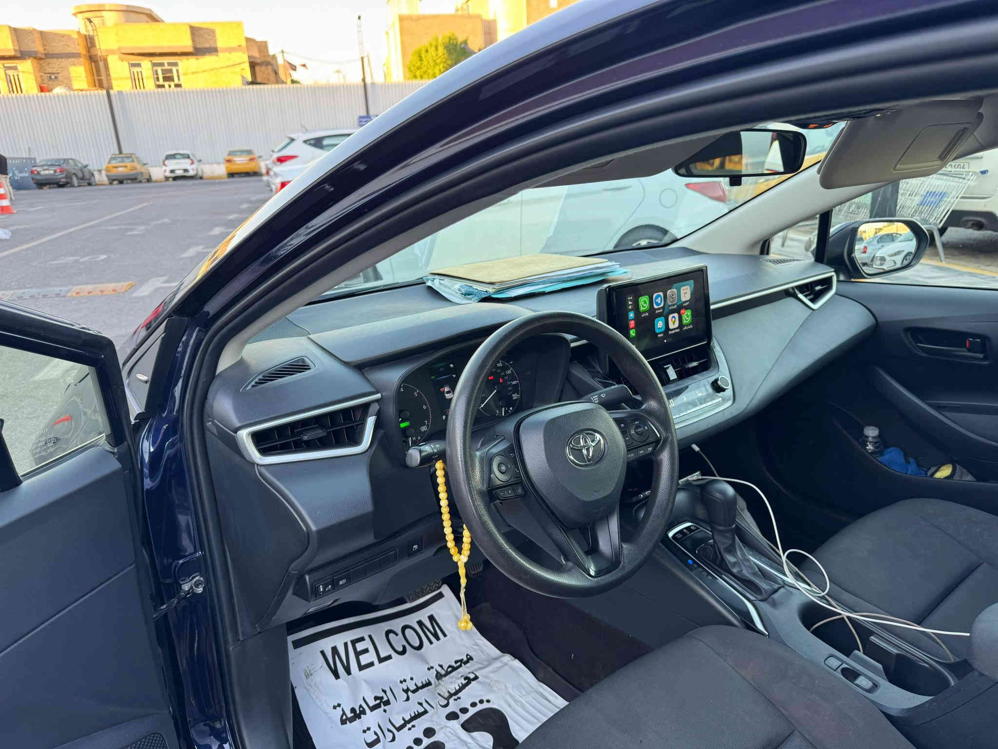 سلام عليكم
فقط بيع 
لبيع تيوتاا كورلا هايبرد  موديل 2023 مرقم بغداد تحويل ثاني يوم 
حادث سياره ( ربع البنيد فقط بدون دواخل السياره شرط وين ما تريد تفحص افحص ) السياره جديد كلش 
مواصفات LE
شاشة كبيرا كار بلي
رادارات امامي وخلفي
حديد مسار
سايد بريك بصمة
لايت زنون
اشاير مري
حكم استيرن اربع جهات
ويل كب اسود بلادي
السعر 157
موقع بغداد حي الخضراء 
***********
