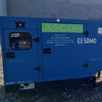 مولد كاتم • مكينة جديدة • ٥٨KVA