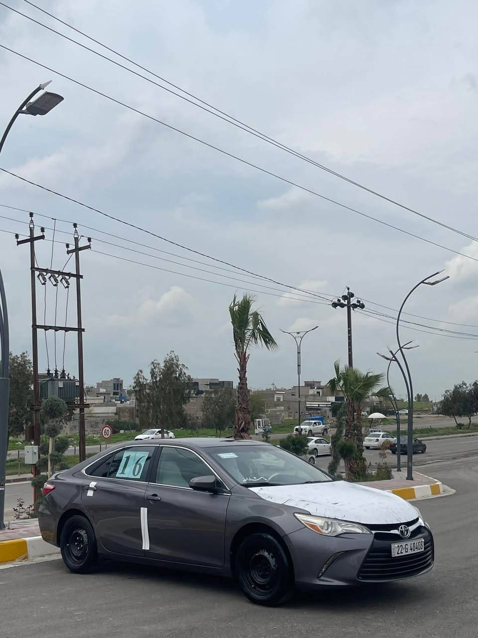 سلام عليك 
لبيع سياره تويوتا كامري2016 مواصفات معروفەسياره بي 3 قطع شويه بي دواخل سياره جديد نظيف مابي مصرف شرط سياره بي كوبون بنزين كير محرك صدر تايرات تبريد كهربائي كلا شرط 
سنويه رقم كلا جديد شرط تحويل و كاله 
***********
***********
سلام عليك 
کامری2016 بۆفرۆشتن 
سەیارەکە مواسەفاتی دیارە سێ پارچەی بۆیاخە تۆزێ ناوی گرتووە سەیارە زۆر تازەو پاکە شوخت ساردو چالی نیە  کۆبۆنی بەنزینی هەیە  کێرو مەکینەو  تایەو تاخم پێش گێرو مەکینە هەمووی بەشەرت  سەنەوی رەقەم هەمووی تازەیە بەشەرتی تەحویل وەکالە 
***********
***********
سعر:118 مجال كركوك, العراق
