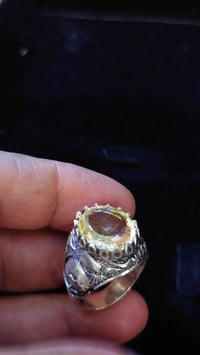 سترين افريقي • فضة 925 • زعفرانية بغداد