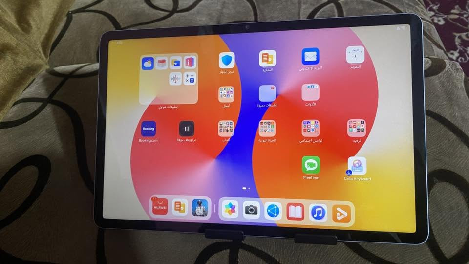 :
السلام عليكم اخوان 
ايباد Huawei matepad SE 11 للبيع 

المواصفات :

الشاشة: 11 إنش IPS LCD
الدقة: ‎1920×1200‎ (FHD+)
المعالج: Kirin 710A 
الرام:  8 جيجابايت
التخزين: 128 جيجابايت
البطارية: 7700mAh
الشحن: حتى 22.5 واط
الكاميرا الخلفية: 8 ميجابكسل
الكاميرا الأمامية: 5 ميجابكسل
الصوت: 4 سماعات ستيريو
النظام: HarmonyOS
مفيد جدا للدراسه وكذلك بعض الالعاب ويشغل بوبجي وكذلك بيس 
السعر :310 وبي مجال 
الموقع :البصره الكزيزه 
للتواصل على الرقم :***********
