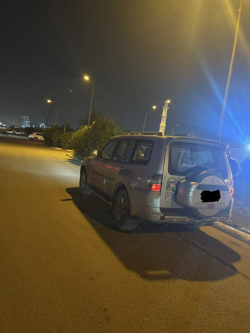 باجيرو للبيع موديل ٢٠١٠ سلفر فول رقم بغداد قطعة وحدة صبغ مكاني بغداد حي العدل هاتف ***********
