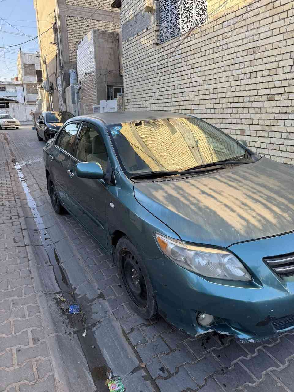 كورلا 2008 محرك 1800
سياره بدون ضربه خليجي
محرك گير مكفول 
سياره جاهزة من كلشي 
سعرها 90 ورقه بيها مجال للشراي 
عنوانها بغداد الوزيريه 
رقمي : ***********
