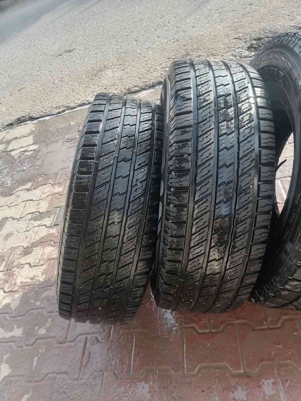 تايرات للبيع زوج ياباني وزوج صيني القياس ١٦، ٢٨٥، ٢٧٥، *********** مكان ميسان
