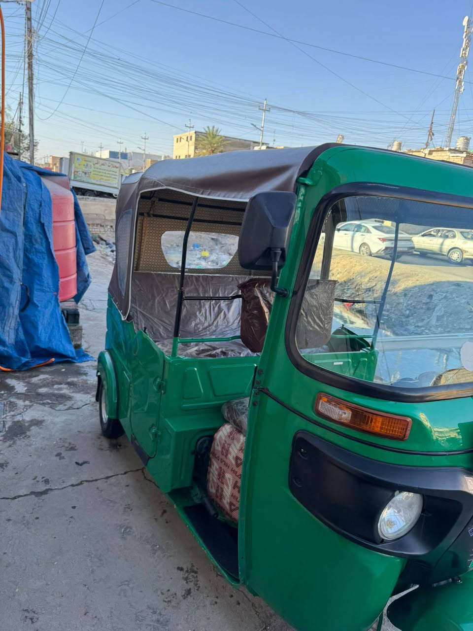 السلام عليكم تك تك باجاج مديل 2022 رقم نكليزي كهربايات شغاله كشي مابيها مال شغل رقم راعيها *********** السعر 7500 وبيها مجال
