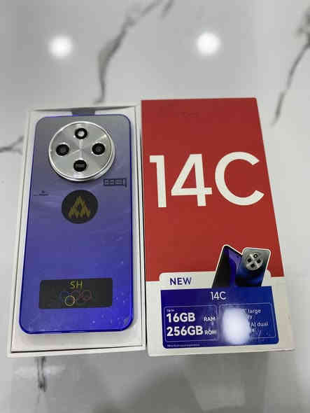 جهاز ريدمي 14C ذاكرة 256
بطارية 5160 
جهاز جديد مامستخدم ابد بعده بالكارتون ملحقاته كاملة شاحنه وكيبل وهتفون وكفر سعره 140 مكاني ناصرية مركز ***********
