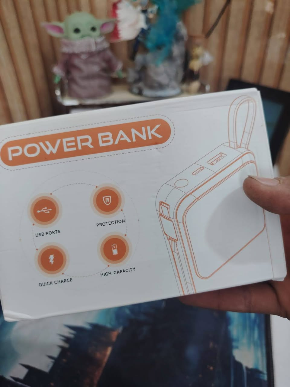باور بنك يدعم شحن سريع 65 واط
الحجم مالته 26800 الف ملي امبير 
السعر 25 الف


**إذا كنت صاحب هذا الإعلان وتريد حذفه لأي سبب، رجاءا أرسل رسالة إلى الدعم الفني**
