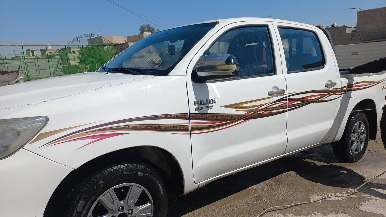 هايلوكس موديل ٢٠١٢ رقم مثنى سنويه ٢٧ وتوماتيك مكان سياره كربلاء المقدسه سعر ١٤٢وبيه مجال بصيط سعودي بيه مكانات صبق ***********بيع مستعجل تصل
