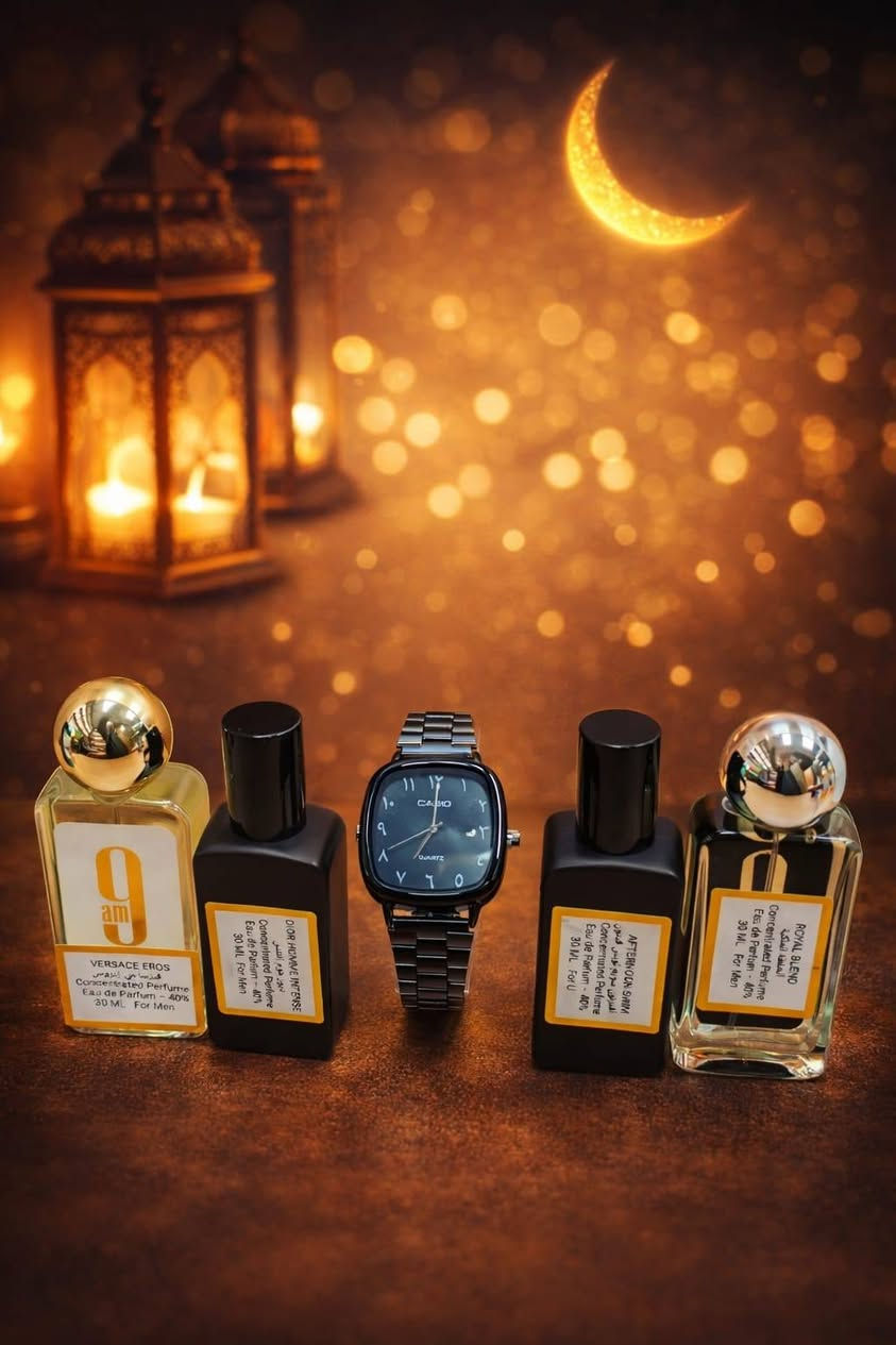 🌙✨ اليوم نعلن لكم عرض رمضان المبارك ✨🌙

بعد انتظار… وصل أقوى عرض بمناسبة الشهر الفضيل 🤍🔥
🎁 العرض يتضمن 4 عطور ترند سعة 30 مل
ثبات عالي وفوحان مميز يناسب أجواء رمضان ✨
🎁 الهدية:
ساعة رجالية من ماركة Casio 🇯🇵
1️⃣ Dior Homme Intense – من Dior
أناقة مخملية فاخرة
🌸 لافندر
🌰 إيريس
🌿 فانيلا وأخشاب
2️⃣ Afternoon Swim – من Louis Vuitton
انتعاش حمضي نظيف
🍊 برتقال
🍋 برغموت
مشرق وجذاب
3️⃣ Versace Eros – من Versace
قوة وجاذبية شبابية
🌿 نعناع
🍏 تفاح أخضر
🌲 فانيلا وأخشاب
4️⃣ الخلطة الملكية 👑
عطر سكّري ملكي بلمسة فانيلا وعنبر ومسك
ثبات عالي وفوحان واضح 🔥

🎁 الهدية:
ساعة رجالية من ماركة Casio 🇯🇵
💰 السعر: 25,000 دينار فقط لا غير
🚚 توصيل مجاني إلى جميع محافظات العراق
⚠️ الكمية محدودة لأول 12 شخص فقط
والحجز حسب أولوية الطلب
احجز الآن قبل نفاذ الكمية 🔥📩


**إذا كنت صاحب هذا الإعلان وتريد حذفه لأي سبب، رجاءا أرسل رسالة إلى الدعم الفني**