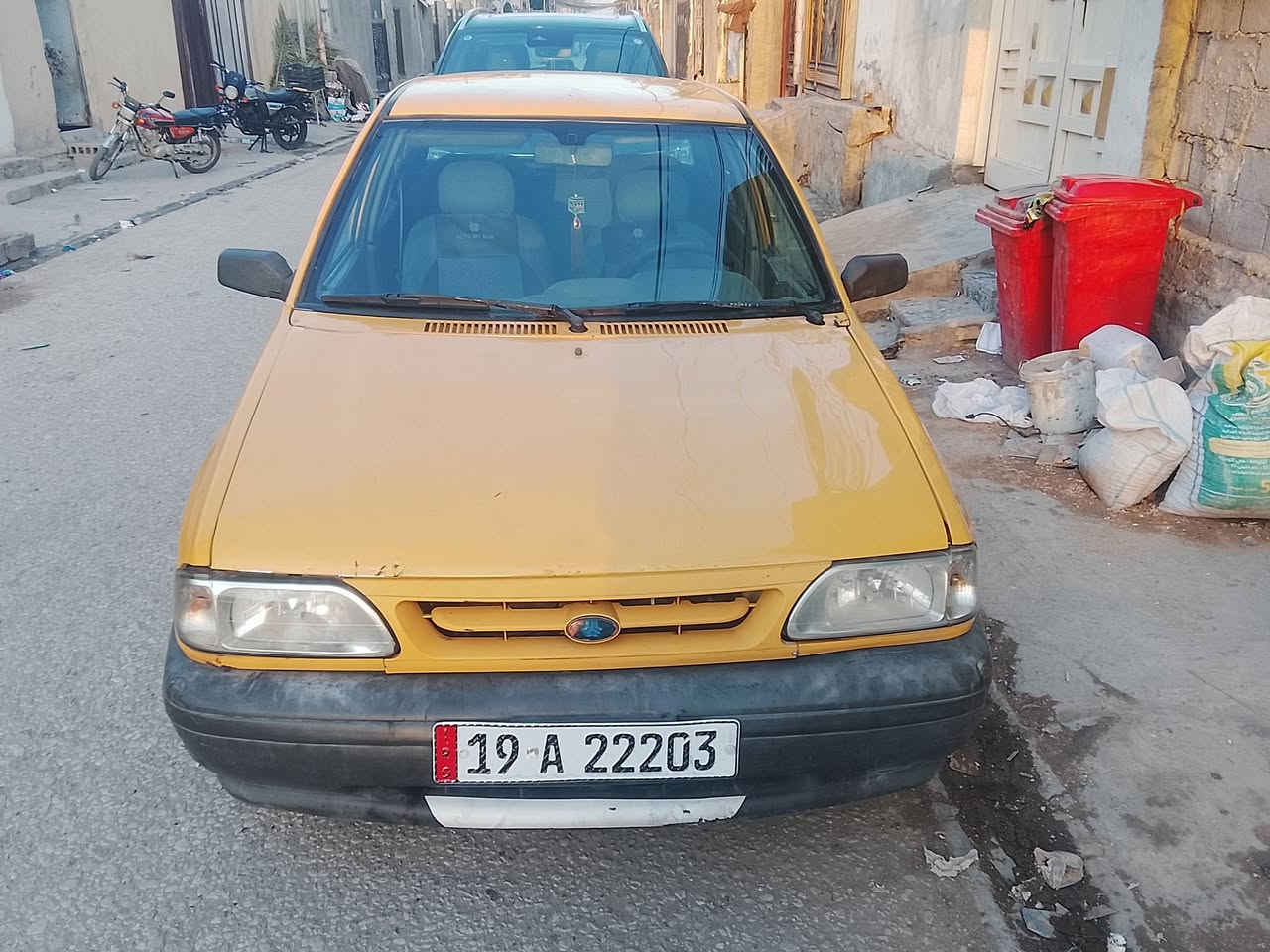 سلام عليكم سايبه للبيع موديل 15 محرك وكير مكفولات مصفره هيه وغرامات سنويه مشروع وطني الل 2029 رقم نكليزي مكان كربلاء سعره 25.    ***********
