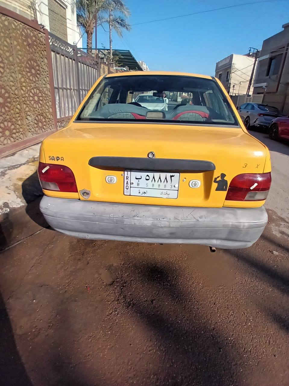 سايبه موديل ٢٠١٢مكفو من كير مكينة وتبريد وبدون صبغ ولاشواصي ابلاديه وتخم تايرو دواخل ابلاديه وجاملغ أمامي مبدل  سعر  ٢٦ المكان شهداء البياع شارع المضخة الاول ************ *********** بغداد, العراق
