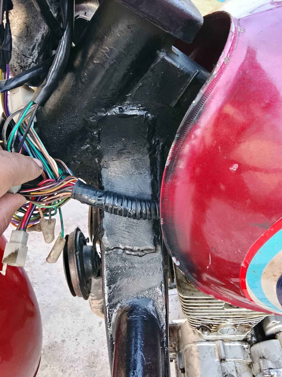 ستوته البيع مديل 17اوراق شاصي بيه لحيم بركبه مثل ماواضح كدامك بل صوره محرك مديل 22مجفت كهربايات عوزهن ربط العنوان كوت اليوسفيه سعر 800وبيه مجال قليل الشراي ***********

