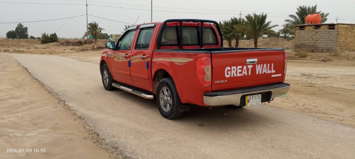 كريت ويل موديل 2012 سيارة جديدة كهربائية كله شقاله تبريد شقال تدفئه رقم قادسيه كير  ومحرك تخم تاير حداديه جديده السعر 57 وبيه مجال ***********( واتساب***********
