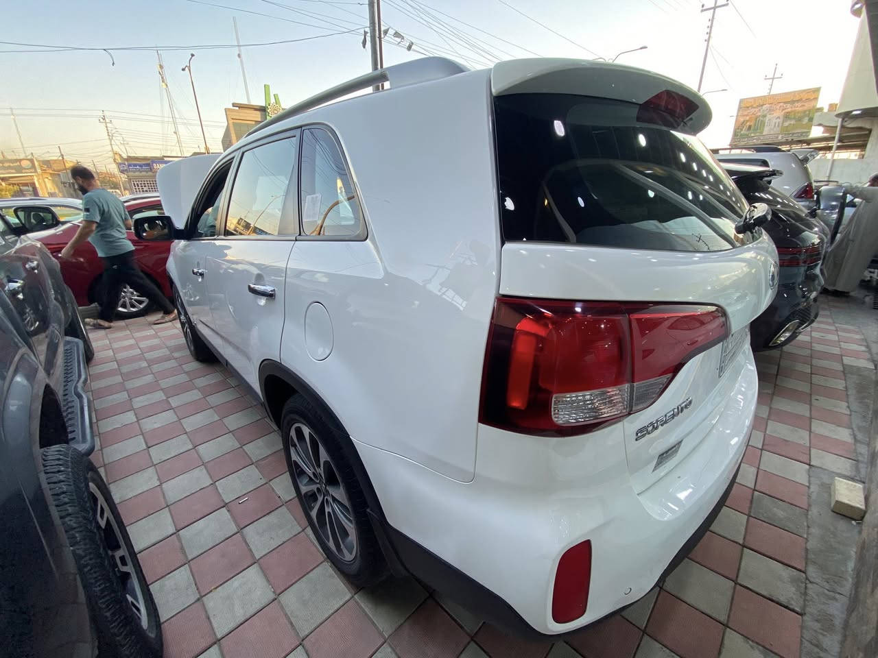 ﷽
سورنتو / سورينتوا / SORENTO

2013 > شكل 14 خليجي

 6 سلندر / 3.500 دوش

بغداد انجليزي بـ إسمي

المواصفات نص فول

7 راكب

تبريد 3 قطع

حساسات امامي

حساسات خلفي

كاميرا

مايك اتصال

تحكم ستيرن 4 جهات

نظام ايكو

مري شفط

اشاير مري

كشافات مع الاشارة

السيارة مكفولة ما عدا بــاب خلفي مصبوغ بدون داخل وبعض الرصعات الموضحة

محرك وگير خير من الله 

صدر وحدادية 80‎%‎

السعر ( 173 ورقة )

والشراي الما يتعب يدلل

مكانها بغداد / ابي غريب

*********** واتس
