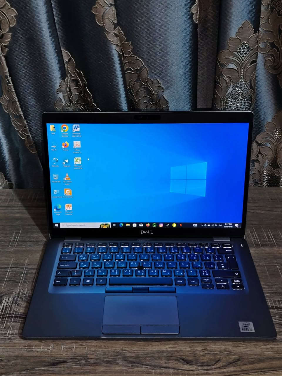 DELL LATITUDE 5410
Cpu i5-10th
‎‏Ssd 256GB m.2
‎‏RAM 8GB
‎‏“SCREEN 14
كيبورد ضوئي
Intel HHD Graphics
‎‏Gpu share 4GB
مدخل رام 
مدخل سيم كارت
‎السعر  400,000 دينار


**إذا كنت صاحب هذا الإعلان وتريد حذفه لأي سبب، رجاءا أرسل رسالة إلى الدعم الفني**