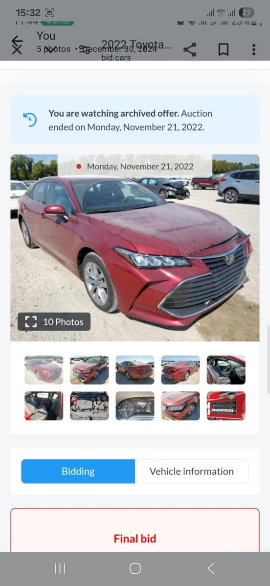 AVALON 2022 XLE 
١پارچە بئ ژؤرى بئ أيرباك
0_7_5_0_7_5_5_1_7_1_7 أربيل, العراق


**إذا كنت صاحب هذا الإعلان وتريد حذفه لأي سبب، رجاءا أرسل رسالة إلى الدعم الفني**
