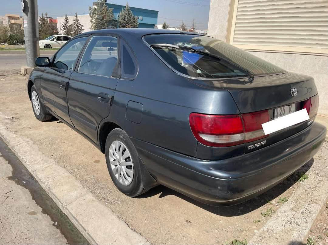 تيوتا كرونا فرخ بطه موديل 1993
رقم صلاح الدين باسمي تحويل ثاني يوم انتهاء الهزه شهر 12 والسنويه الى سنة29 
المحرك والكير بحالة جيده وتبريد خير من الله 
العنوان اربيل 
التواصل على رقم الهاتف فقط 
***********
السعر 57 وبيها مجال بسيط
