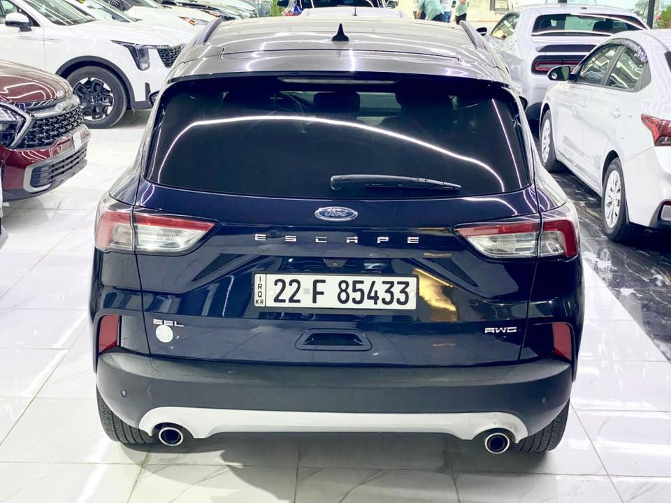 فـورد اسكـيب فوول / #للبيع فقط بدون مراوس
𝐅𝐎𝐑𝐃 𝐄𝐒𝐂𝐀𝐏𝐄-𝐒𝐄𝐋
فورد اسكيب 𝐒𝐄𝐋 فول مواصفات
🔸🔹🔸🔹🔸🔹🔸🔹🔸

🔘الفئة: 𝐒𝐄𝐋 
🔘المحرك: 3 سلندر 1500 توربو
🔘الموديل: 𝟐𝟎𝟐𝟏
🔘اللون: حبري (نيلي)
🔘الممشى: 51 الف
🔘رقم اللوحة: أربـيـل 

📍مكـان السـيارة :- ((( موصل )))

 ✅مرفق صور سونار ورقم الشاصي

📌تبديل جاملغ السايق نفس اللون + باب خلف السايق بخ +
 هلال الجاملغ الخلفي صبغ
وبيها اماكن بارد
📌بدون ايرباك 
📌بدون دواخل
📌محرك وكير مكفول
📌لايتات امامية اربع عدسات مال تيتانيوم  اعلى شي
———-—————————
☑️ الــمــواصــفـــات :-

1/تشغيل عن بعد
2/مقاعد وستيرن تدفئة وكهرباء
3/ويل حجم 18
4/تحديد مسار و سرعة
5/كاميرا ورادار امامي
6/سستم ايفون واندرويد(كار بلي) 
7/نظام المفتاح الذكي ودخول تلقائي 
8/نظام إطفاء ذكي
9/ كاميرا خلفية
10/مقاعد جلد
11/انظمة قيادة متعددة 
12/بانوراما
13/صندوق كهربائي
14/اوتو ستوب
15/هاندبريك بصمة 
  🔸🔹🔸🔹🔸🔹🔸🔹
🔘رقم شاصي 

1FMCU9H62MUA61410

🔺كوبون بانزين موجود

📞للتـواصل /
***********
***********
متوفر واتساب 
او  على الخاص

 ☑️السـعر 136$ بيها مجال
 
#موصل
—————————————-
