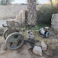مولد لستر مارشال 8 حصان مع مولده 10kva مع القاعده وجميع الملحقات السعر...