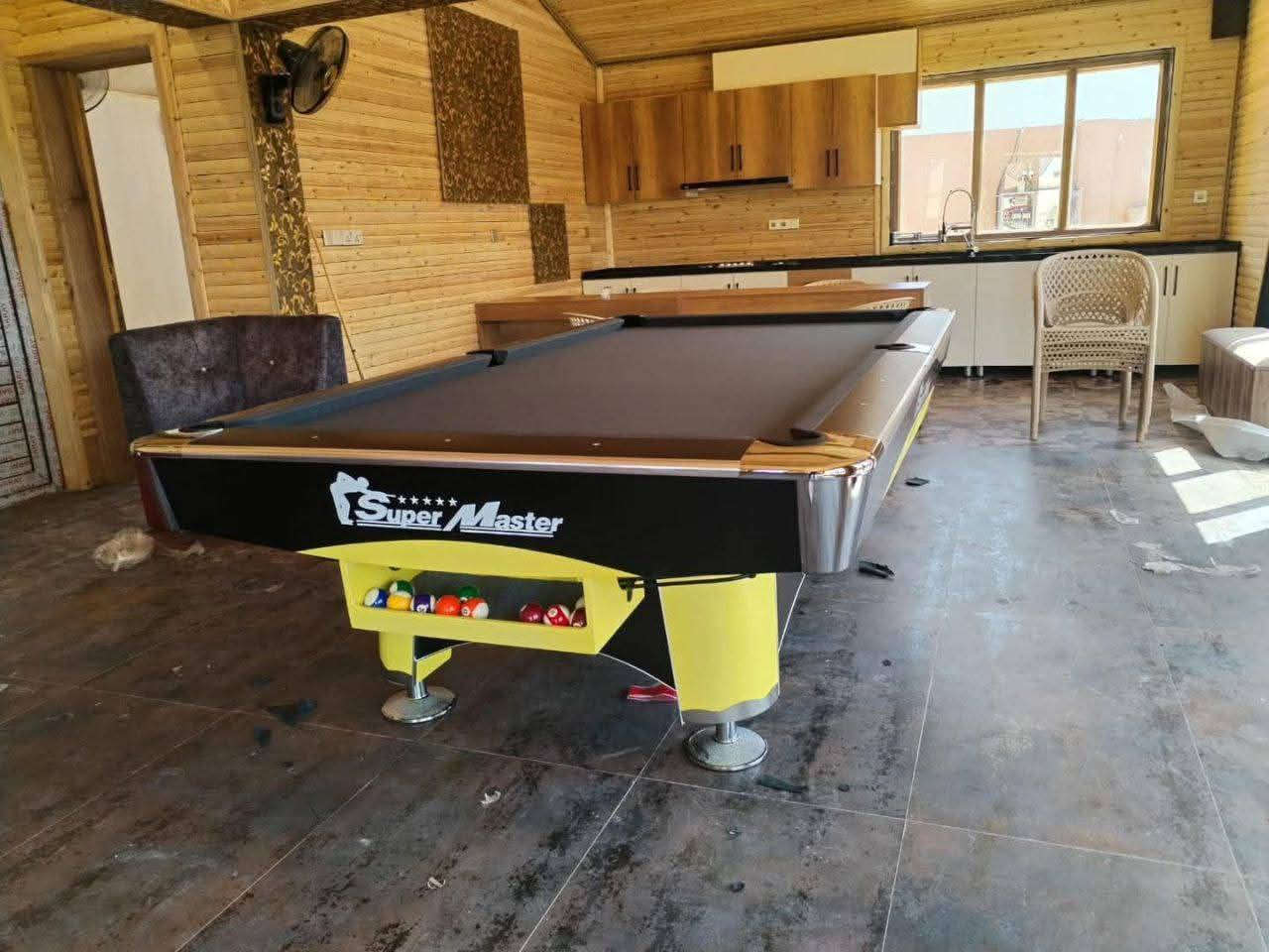 السلام عليكم 
توفرت في شركة (تجهيزات روني) 
طاولات بلياردو جديدة إصدار 2026 
المميزات: الضمان، الدقة، الجودة العالية، 
تأتي الطاولة مع كامل ملحقاتها الكيوبات والطوبات، 
يتوفر أيضاً كادر شد وتنصيب بإمتياز، 
ويوجد نقل خاص 

جميع طاولاتنا حصرية بإسم (تجهيزات روني) الوكيل الحصري، 
للحجز أو الإستفسار الإتصال على الأرقام التالية: 
*********** 
*********** 
*********** 
يتوفر واتساب 
شعارنا: ((غايتنا إرضاءكم، وهدفنا إسعادكم)) 
دمتم بخير إن شاء الله
