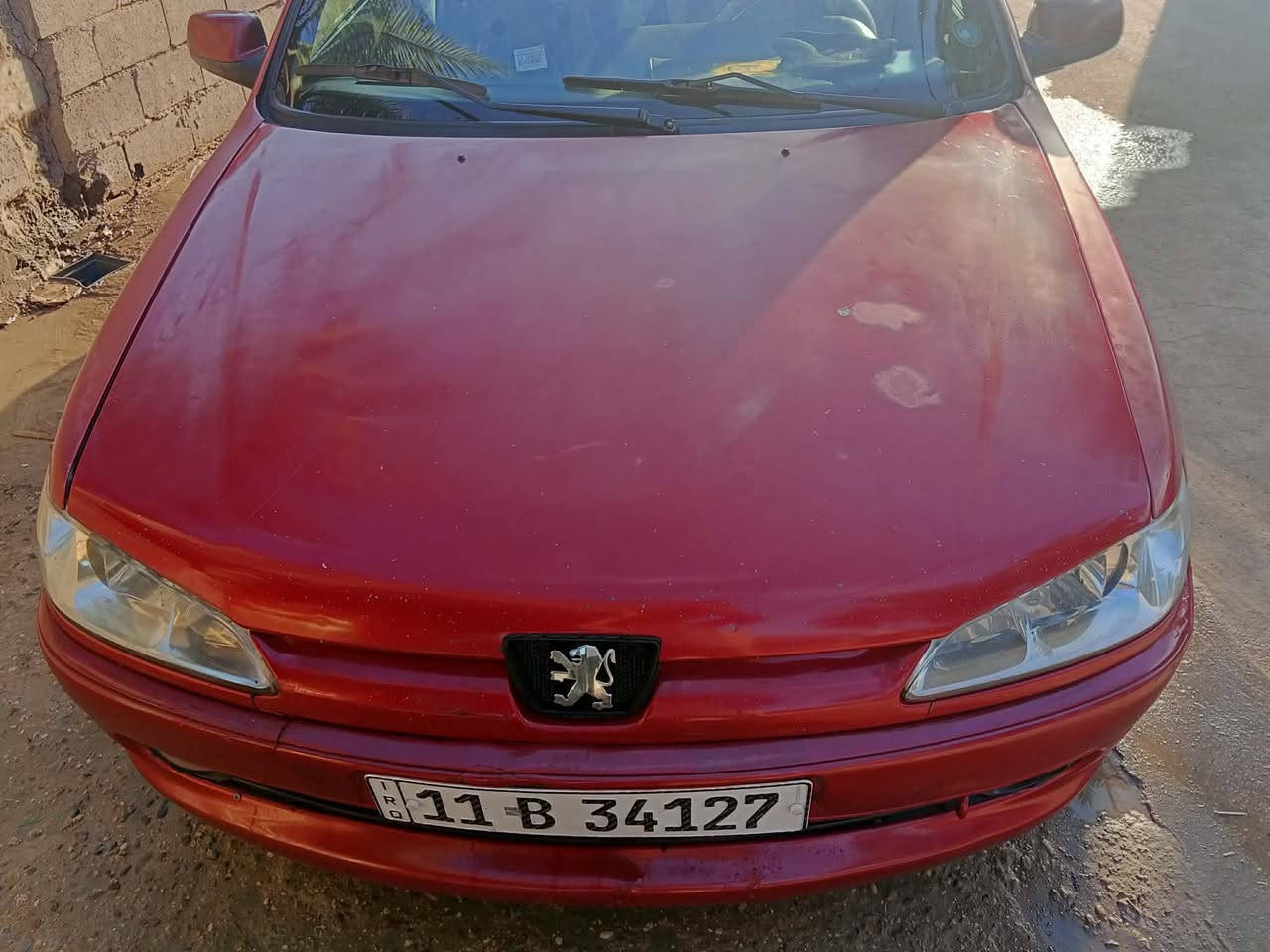 بيجو فرنسي للبيع الموديل 2003 رقم بغداد الجديد 
سيارة جديدة وجاهزه مابيها صبغ السعر 52
 للاستفسار ***********
