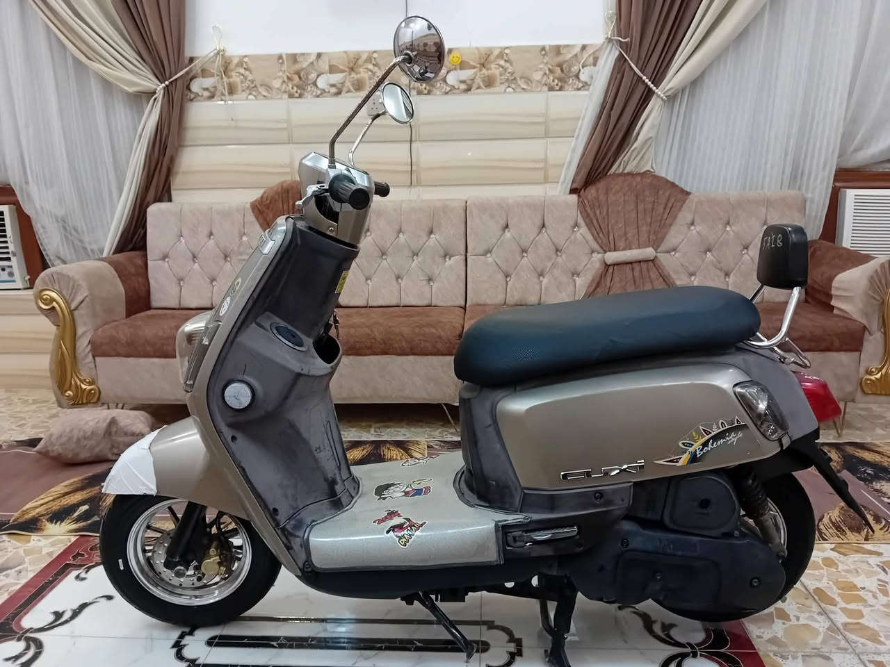 سلام عليكم دراجة بوليس للبيع الدراجه نضافه كهربائية كله كامله مكمله الدراجه برغي ما مفتوح بيه العنوان /كربلاء طوريج الشراي يتصل عليه وبي خير ودلل ***********
