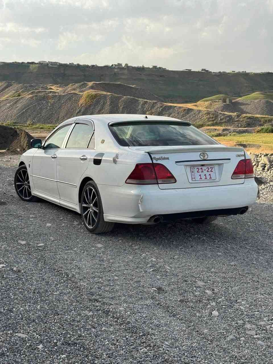 سڵاوی خواتان لێبێ هاوڕێیان
TOYOTA CROWN 2005 GRS180🇯🇵
شاهانە 2005 مووس مووس
مەکینە بچوک گێڕ بچوک بەنزین کەم خۆر
لە قوەتی خۆی بێزارە بەس شوێن موسەکانی بۆیاخە
بیلاد ڕۆیاڵە بەڵام کراوەتە ئاتڵەت سپۆڕت کراوە
سێ دوکمە پەردە شاشە کامێرە سوکان لێگزز
بەسمە چواردەرگای بەسمە
لایت ناوچەی کوێر لایت زینۆن
ڕۆنی مەکینەو هایدرۆلیکی گێڕی تازە گۆڕاوە
بێ حەیبو حارە مەکینەو گێڕی چرکەی تێدانیە
تەبریتی ساردو گەرم مەزبود تەبریت مەرکەزی
سەیارەکە جایزەو پاکە سەیارەی ماڵانە
ئاوێنە کارەبای ئاوێنە شەفت ئەخەوێ
شوێن قەڵادزێ     ژ.م .خاوەنی ***********  
نرخ (60) گەڵا و ماحامەلە
