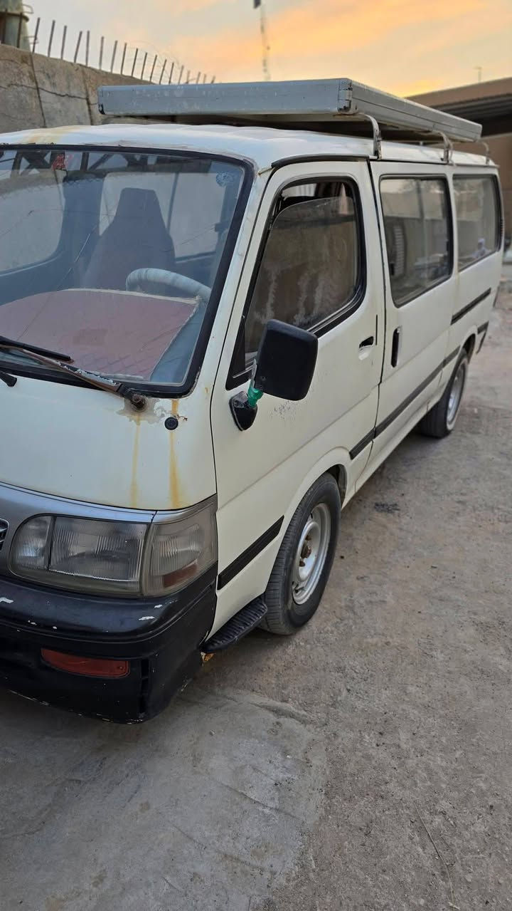 السلام عليكم كيا هايس موديل 96 سيارة كفالة بانزين كير اوتماتيك
السعر( 45 بية مجال) سيارة بسمي تواصل على رقم مكاني بصرة(***********)
