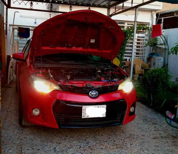 للبيع او مراوس بأقل 
كورلا s 
موديل 2014 
محرك وكير وصدر وتبريد 
بحاله ممتازه 
بصمه وفتحة سقف وكراسي جلد وشفتات ستيرن
رقم انكليزي وباسمي 
سعر 120 ورقه 
للاتصال ***********  
العنوان بغداد الاسكان
