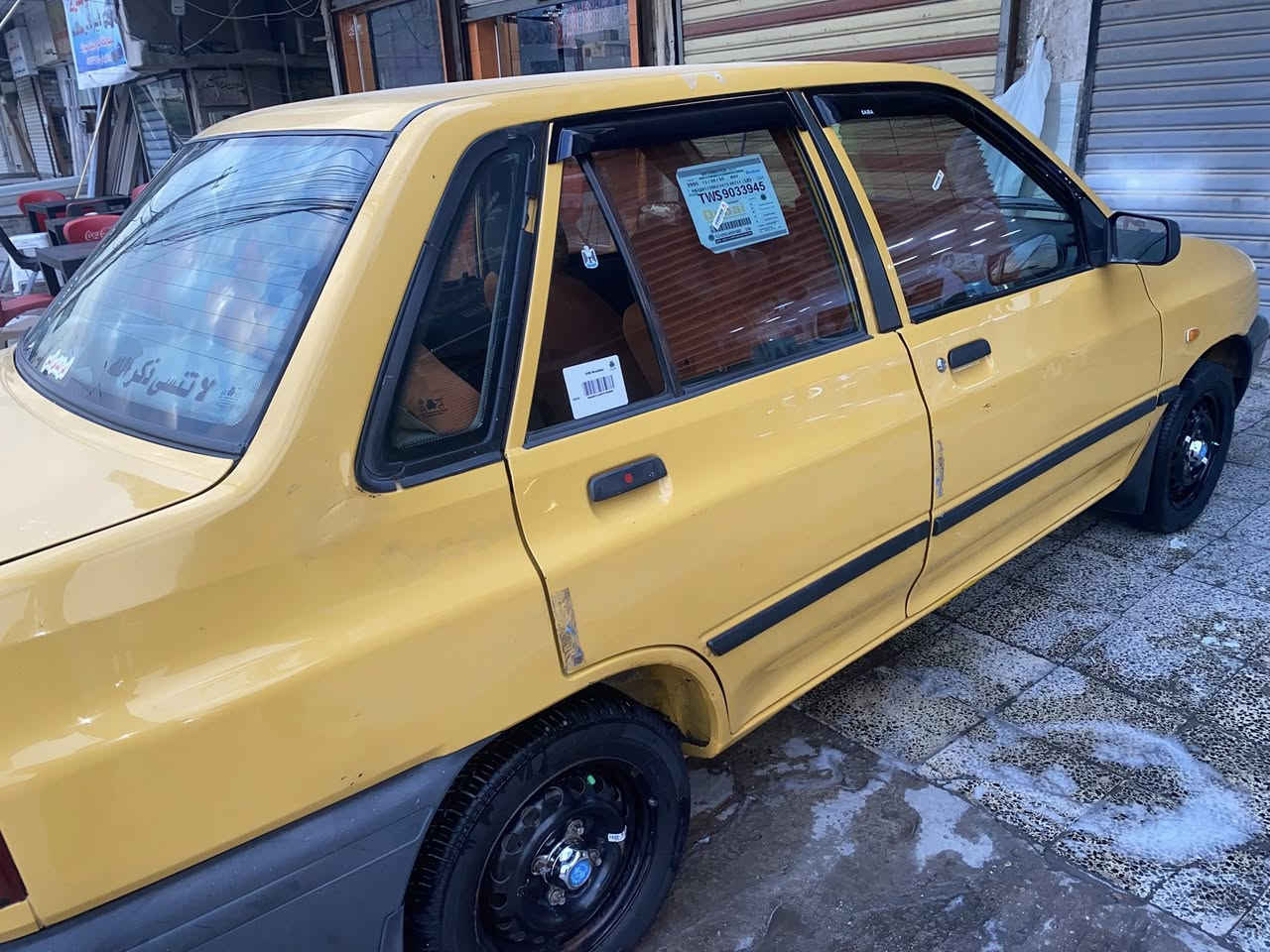 سلام عليكم سايبا لبيع موديل 13 كير محرك بيه خيط تبخير سيارة بيه ضربه بسيطه بل باب سايق تخم تايرات جدد صدر بحاله ممتاز سياره تصرف عليه ورقتين ترجع بلاديه هيئه غرامات مصفره السعر 34 وبيه مجال حك جيه مكاني بغداد حي الخضراء *********** الرقم
